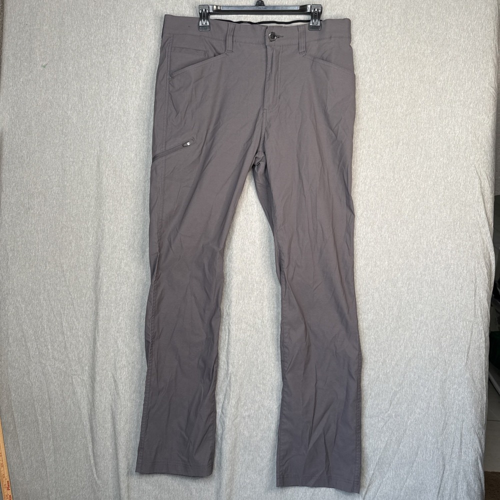 Orvis Tech Performance Pants Men's 36x34 Gray Stretch Hiking Fishing Outdoors